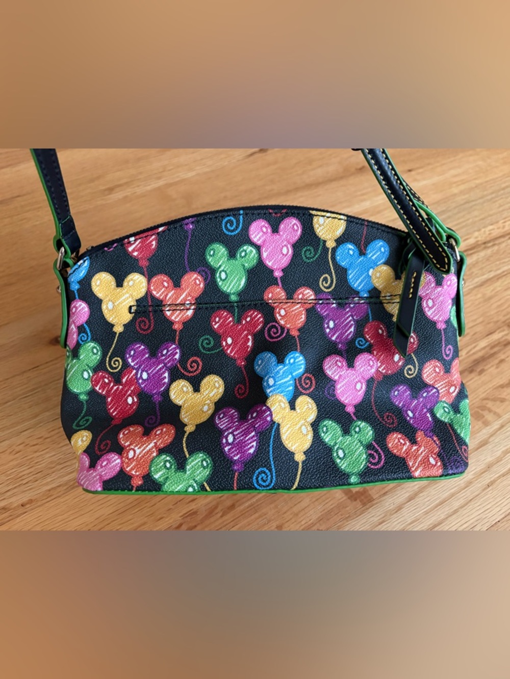 Disney Dooney & Bourke 10th Anniversary Mickey Balloons Crossbody - Picture 3 of 7
